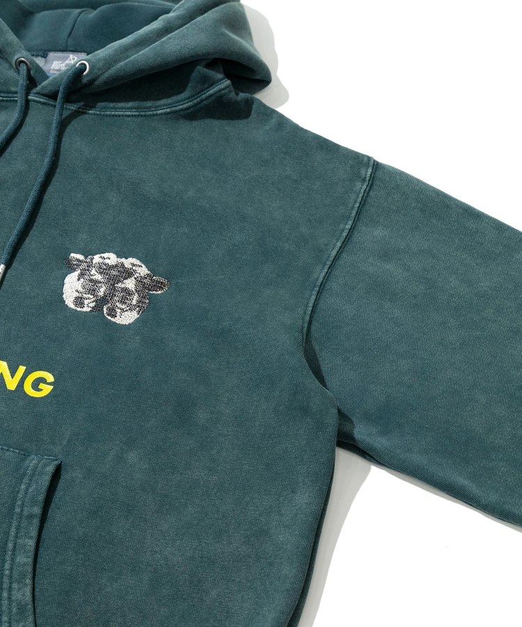 go slow caravan(ゴースローキャラバン) |SALO裏起毛 G/CW BOXフーディー SOMETHING SPECIAL (MENS)