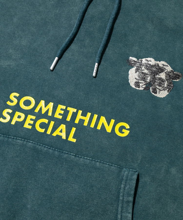 go slow caravan(ゴースローキャラバン) |SALO裏起毛 G/CW BOXフーディー SOMETHING SPECIAL (MENS)