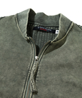 go slow caravan(ゴースローキャラバン) |MIX FAB スウェットZIPルーズブルゾン ケミカル HARD WASH (MENS)
