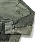 go slow caravan(ゴースローキャラバン) |MIX FAB スウェットZIPルーズブルゾン ケミカル HARD WASH (MENS)