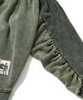 go slow caravan(ゴースローキャラバン) |MIX FAB スウェットZIPルーズブルゾン ケミカル HARD WASH (MENS)