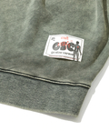 go slow caravan(ゴースローキャラバン) |MIX FAB スウェットZIPルーズブルゾン ケミカル HARD WASH (MENS)