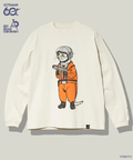 go slow caravan(ゴースローキャラバン) |【ウルトラマン×go slow caravan】USA/C 隊員猫ロングスリーブTEE (MENS)