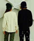 go slow caravan(ゴースローキャラバン) |【ウルトラマン×go slow caravan】USA/C 隊員猫ロングスリーブTEE (MENS)