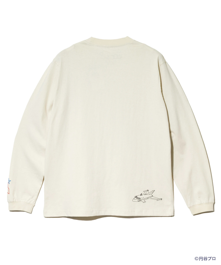 go slow caravan(ゴースローキャラバン) |【ウルトラマン×go slow caravan】USA/C 隊員猫ロングスリーブTEE (MENS)