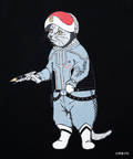 go slow caravan(ゴースローキャラバン) |【ウルトラマン×go slow caravan】USA/C 隊員猫ロングスリーブTEE (MENS)