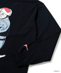 go slow caravan(ゴースローキャラバン) |【ウルトラマン×go slow caravan】USA/C 隊員猫ロングスリーブTEE (MENS)
