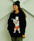 go slow caravan(ゴースローキャラバン) |【ウルトラマン×go slow caravan】ウルトラクマ アクティブパターンプルオーバー (MENS)