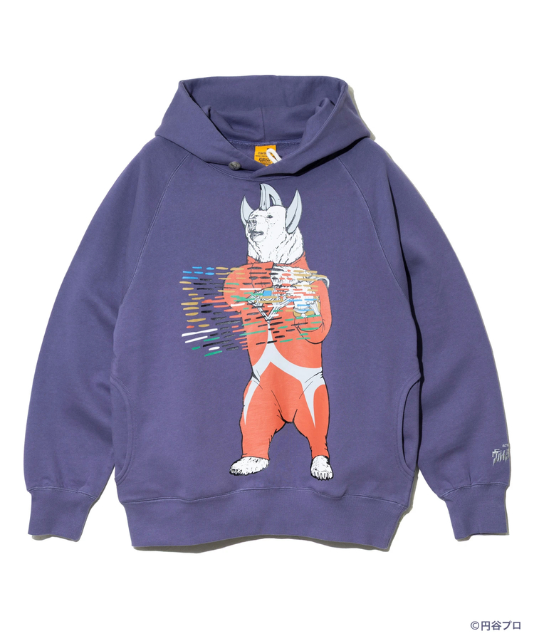 go slow caravan(ゴースローキャラバン) |【ウルトラマン×go slow caravan】ウルトラクマ コンチョプルパーカー (MENS)