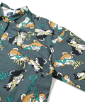 go slow caravan(ゴースローキャラバン) |オリジナル総柄PtミドルシャツJK (WOMENS)