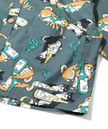 go slow caravan(ゴースローキャラバン) |オリジナル総柄PtミドルシャツJK (WOMENS)