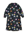go slow caravan(ゴースローキャラバン) |オリジナル総柄Ptノーカラーロングシャツワンピース (WOMENS)