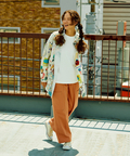 go slow caravan(ゴースローキャラバン) |オリジナル総柄Ptギャザーシャツ (WOMENS)