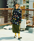 go slow caravan(ゴースローキャラバン) |オリジナル総柄Ptギャザーシャツ (WOMENS)