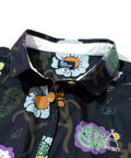 go slow caravan(ゴースローキャラバン) |オリジナル総柄Ptギャザーシャツ (WOMENS)