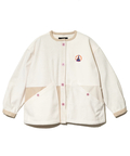 go slow caravan(ゴースローキャラバン) |フェイクメルトン/コーデュロイMIX切替BIGポケットJK (WOMENS)