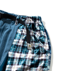 go slow caravan(ゴースローキャラバン) |ベロア×フランネルパッチワークスカート (WOMENS)