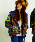 go slow caravan(ゴースローキャラバン) |サイケボアZIPミドルフーディー (WOMENS)