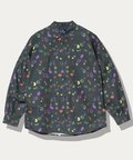 go slow caravan(ゴースローキャラバン) |ブロード総柄プリントR/Gシャツ (MENS/WOMENS)