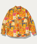 go slow caravan(ゴースローキャラバン) |ブロード総柄プリントR/Gシャツ (MENS/WOMENS)