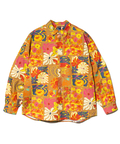 go slow caravan(ゴースローキャラバン) |ブロード総柄プリントR/Gシャツ (MENS/WOMENS)