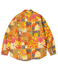 go slow caravan(ゴースローキャラバン) |ブロード総柄プリントR/Gシャツ (MENS/WOMENS)