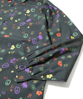 go slow caravan(ゴースローキャラバン) |ブロード総柄プリントR/Gシャツ (MENS/WOMENS)