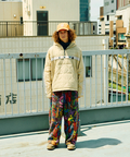 go slow caravan(ゴースローキャラバン) |ナイロンキルトアノラックパーカー (MENS)