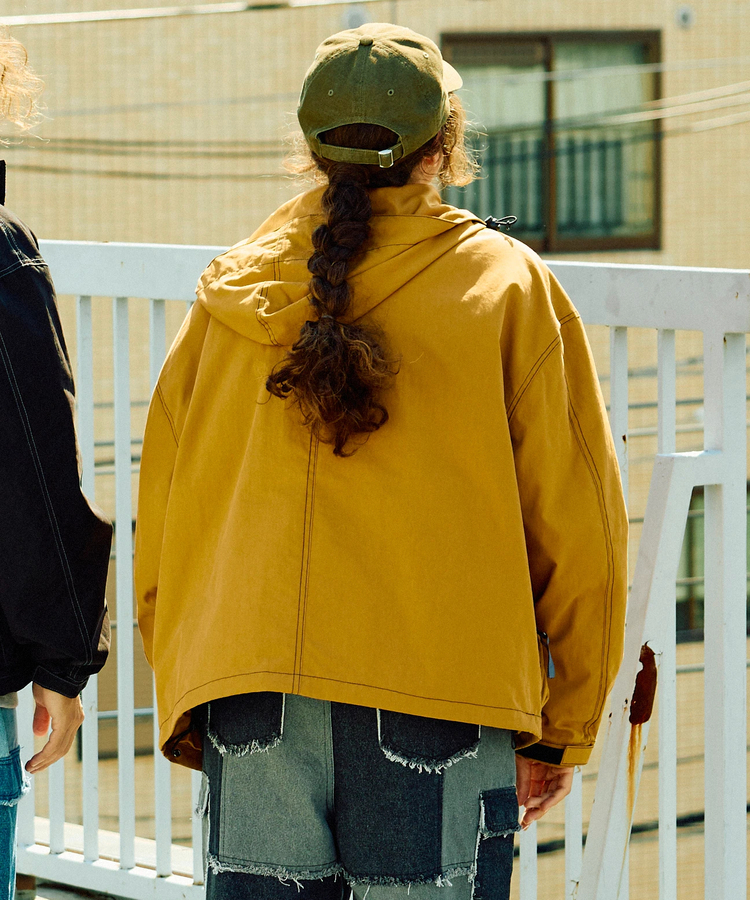 go slow caravan(ゴースローキャラバン) |コットン/ナイロンライトシェルパーカー (MENS)