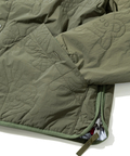 go slow caravan(ゴースローキャラバン) | 無地×総柄リバーシブルパディングカーデ (MENS/WOMENS)