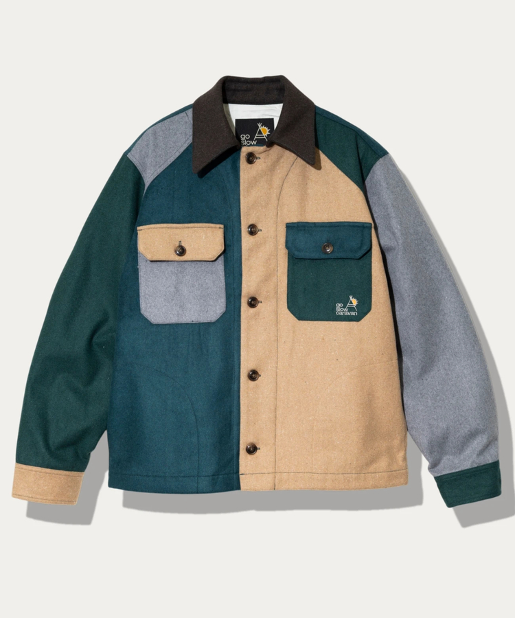 go slow caravan(ゴースローキャラバン) |WOOL LIKE FABRIC CPOジャケット (MENS)