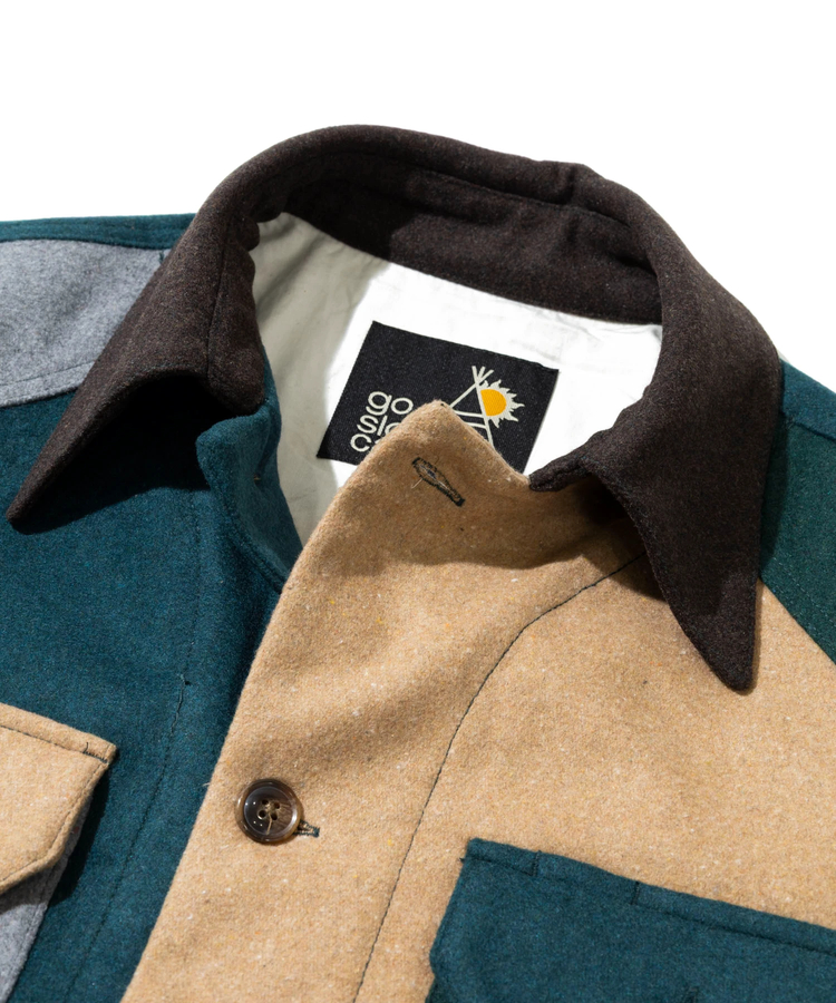 go slow caravan(ゴースローキャラバン) |WOOL LIKE FABRIC CPOジャケット (MENS)