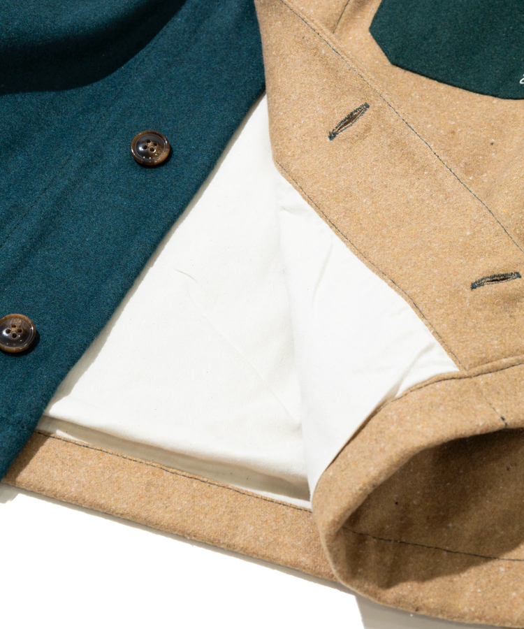 go slow caravan(ゴースローキャラバン) |WOOL LIKE FABRIC CPOジャケット (MENS)