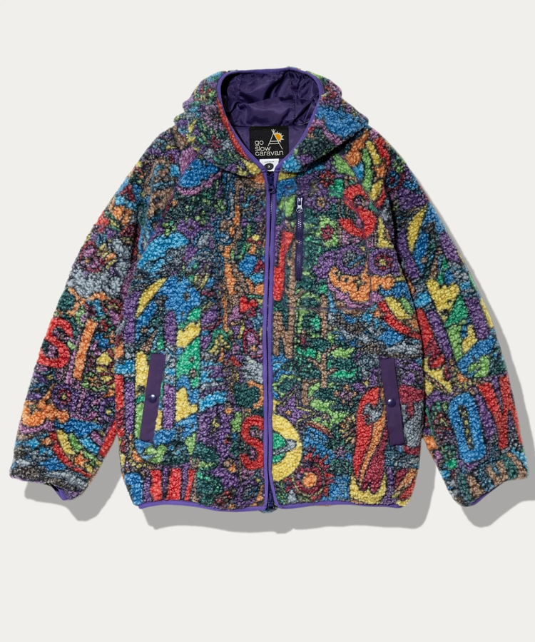 go slow caravan(ゴースローキャラバン) |サイケボアZIPフーディー (MENS)