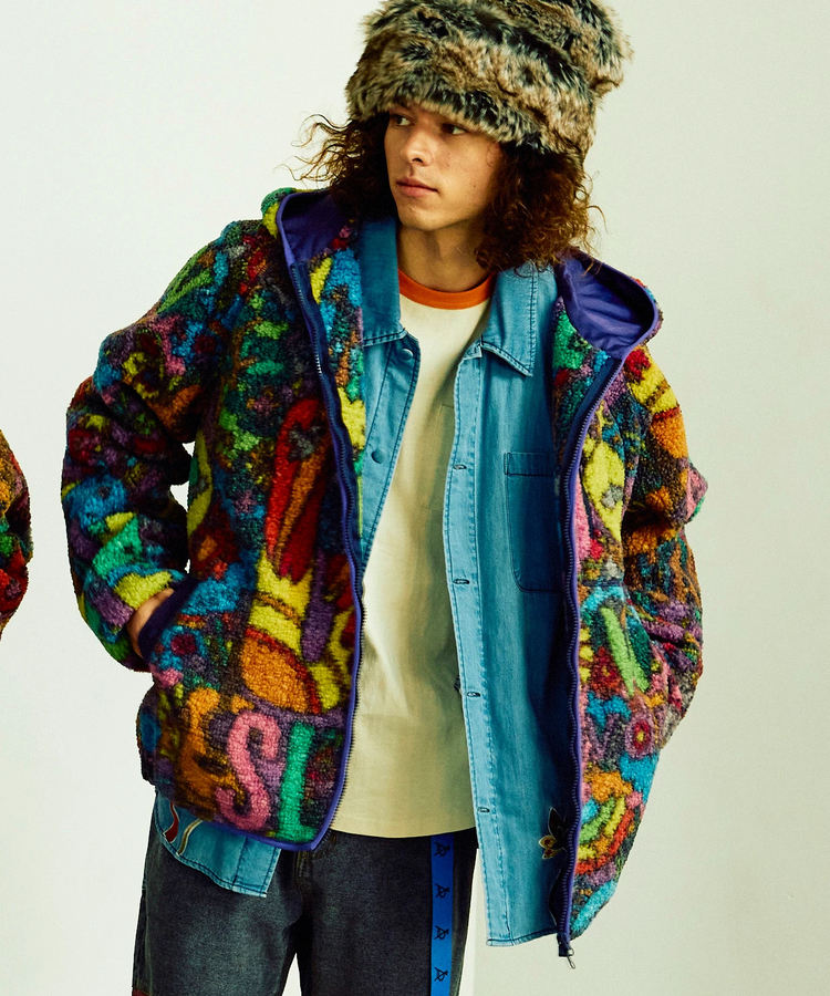 go slow caravan(ゴースローキャラバン) |サイケボアZIPフーディー (MENS)