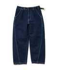 go slow caravan(ゴースローキャラバン) |カラーネップデニムカーブパンツ (MENS/WOMENS)