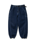 go slow caravan(ゴースローキャラバン) |カラーネップデニムカーブパンツ (MENS/WOMENS)