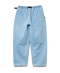 go slow caravan(ゴースローキャラバン) |カラーネップデニムカーブパンツ (MENS/WOMENS)