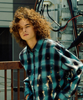 go slow caravan(ゴースローキャラバン) |ビエラチェックハンドブリーチシャツ (MENS)