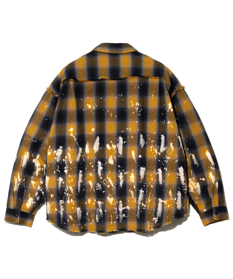 go slow caravan(ゴースローキャラバン) |ビエラチェックハンドブリーチシャツ (MENS)