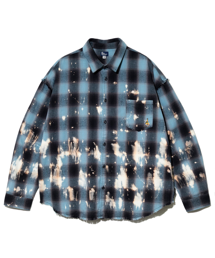 go slow caravan(ゴースローキャラバン) |ビエラチェックハンドブリーチシャツ (MENS)