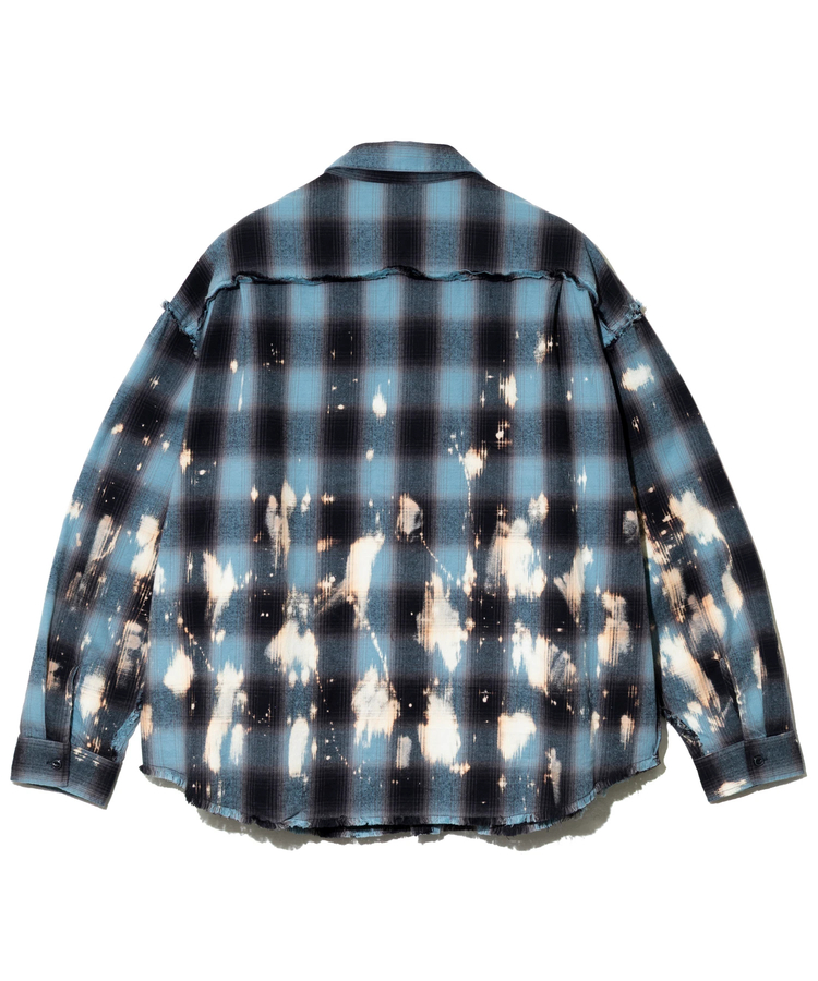 go slow caravan(ゴースローキャラバン) |ビエラチェックハンドブリーチシャツ (MENS)