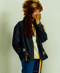 go slow caravan(ゴースローキャラバン) |デニムパネル刺繍シャツJKT (MENS)