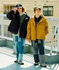 go slow caravan(ゴースローキャラバン) |デニムカットオフカーゴパンツ (MENS)