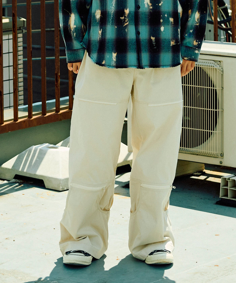 go slow caravan(ゴースローキャラバン) |N/Cツイル2WAYパンツ (MENS/WOMENS)
