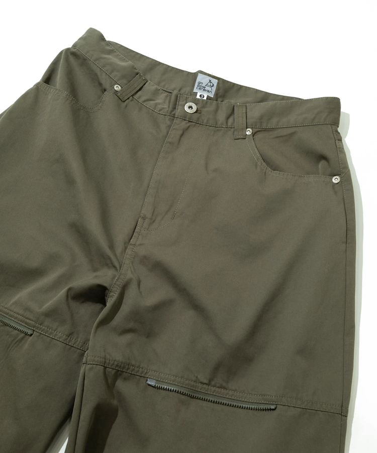 go slow caravan(ゴースローキャラバン) |N/Cツイル2WAYパンツ (MENS/WOMENS)