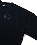 go slow caravan(ゴースローキャラバン) |USA/C スクエアLOGOバックプリントミドル LSTEE (WOMENS)