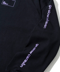 go slow caravan(ゴースローキャラバン) |USA/C スクエアLOGOバックプリントミドル LSTEE (WOMENS)