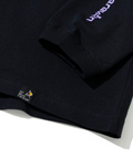 go slow caravan(ゴースローキャラバン) |USA/C スクエアLOGOバックプリントミドル LSTEE (WOMENS)