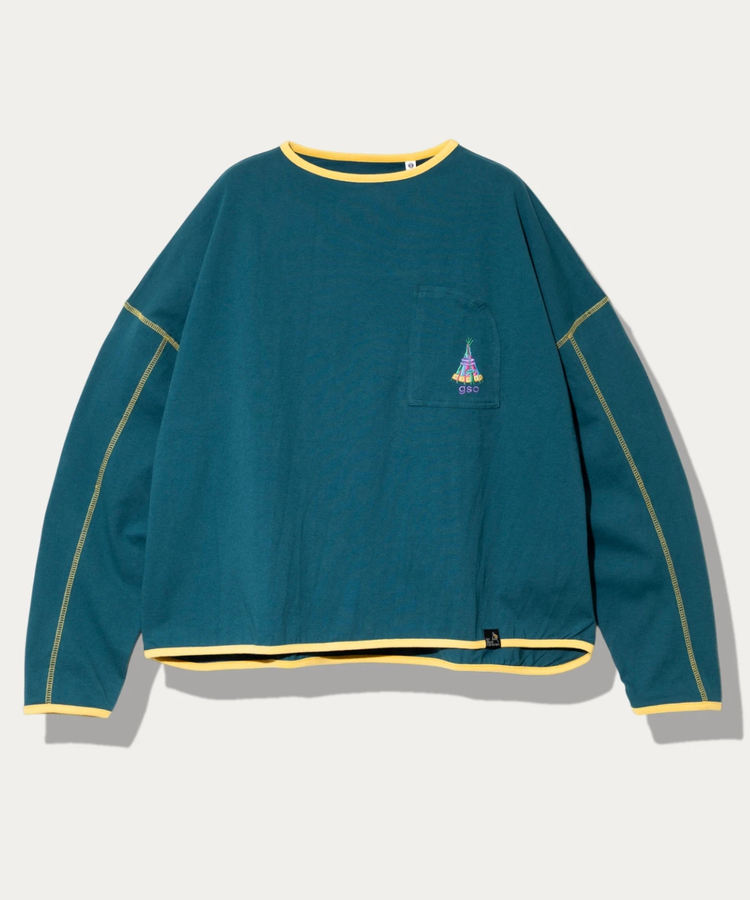 go slow caravan(ゴースローキャラバン) |USA/CプルオーバーTEE (WOMENS)